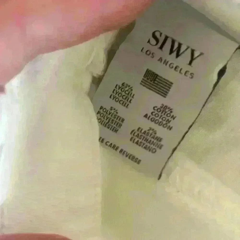 SIWY white Emmylou Jeans 29. High Waist Ankle Flare. NWT. - Picture 8 of 16